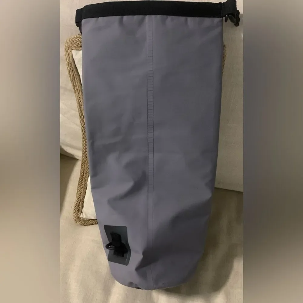 Enthusiast Gear Dry Cool Bag 10L Roll Top Waterproof Float Bag Insulated Gray